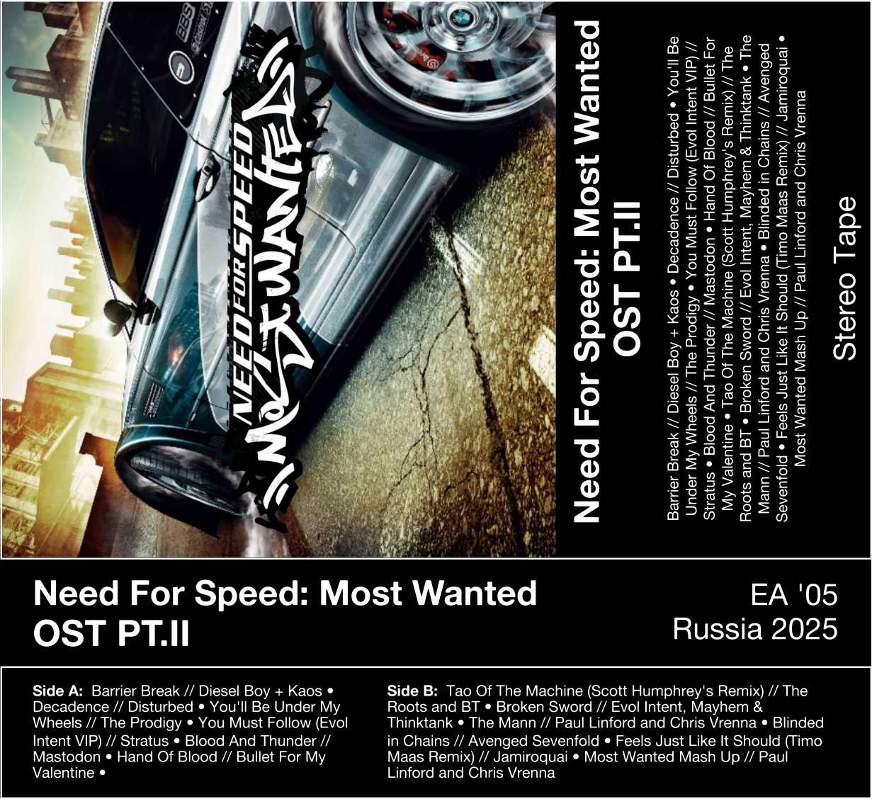 Need For Speed Most Wanted OST 2